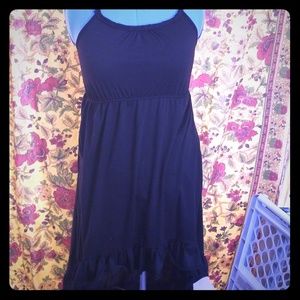 Black beach dress